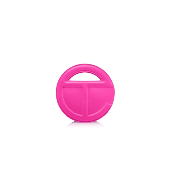 Telfar Round Circle Bag- Azalea - Picture 3 of 6